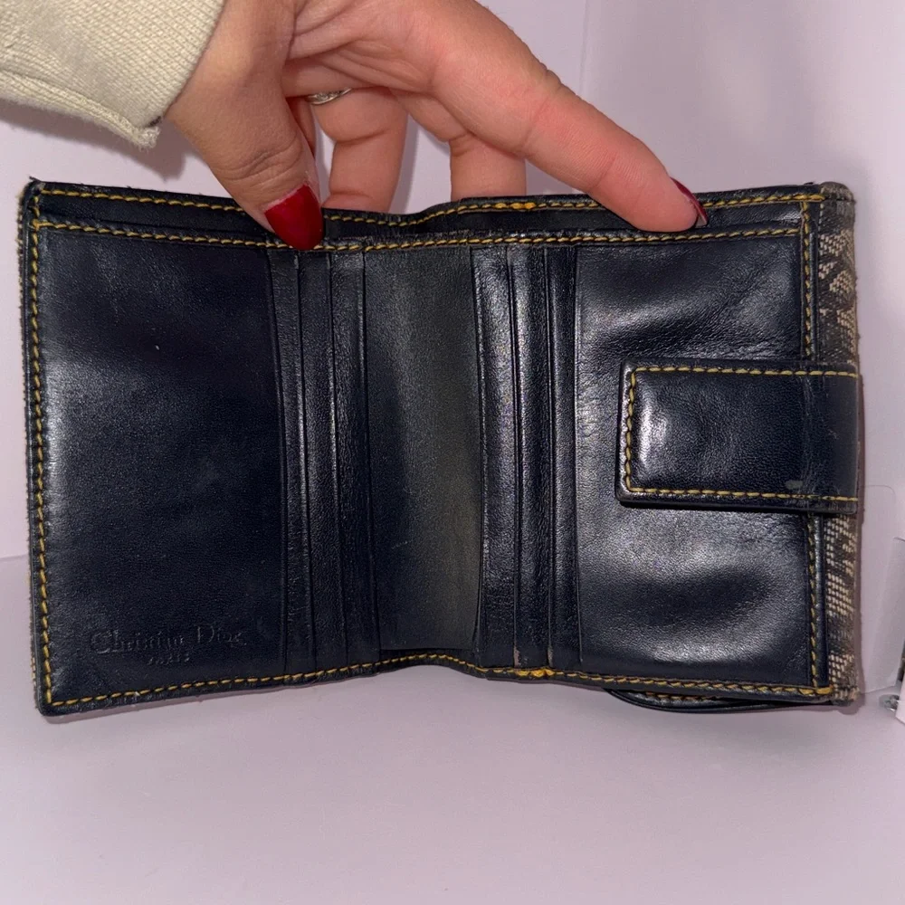 Dior Authentic Monogram Wallet